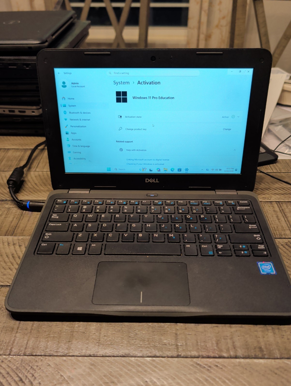 Dell Latitude 3190 Laptop 11.6” Pentium 4GB RAM 64GB SSD Win 11 **Bad Battery gallery