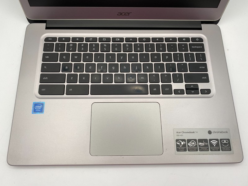 ACER CHROMEBOOK 14 CB3-431-C3WS 14" HD CELERON N3160 - Fast Ship - USA Seller gallery