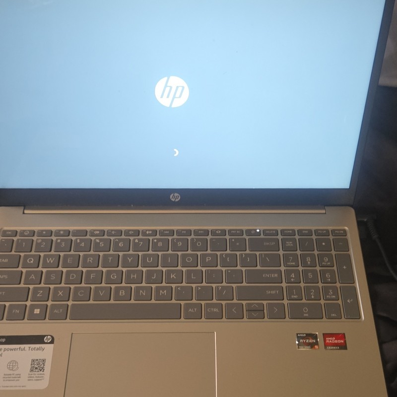 HP 15.6in Laptop Silver AMD Ryzen AMD Radeon Graphics Windows 11 Webcam gallery