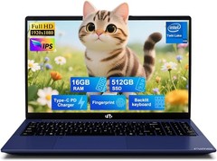 NIMO 15.6″ FHD IPS Laptop Computer 4 Cores Intel N150 3.6GHz 16GB RAM 512GB SSD