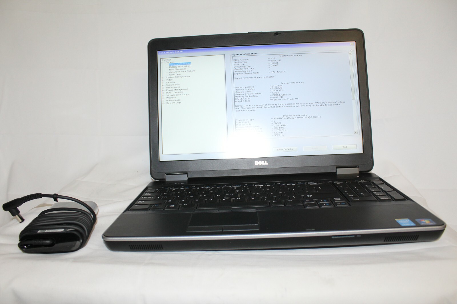 Dell Latitude E6540 15.6 inch (250GB, Intel Core i5 4th Gen.,2.70GHz, 8GB) WIN10 gallery