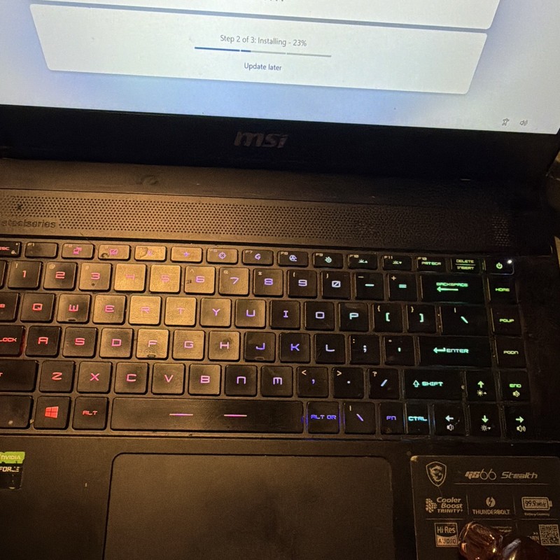 MSI GS66 Stealth 15.6" i7 RTX 3060 16GB 1TB SSD FHD Windows 11 RGB gallery