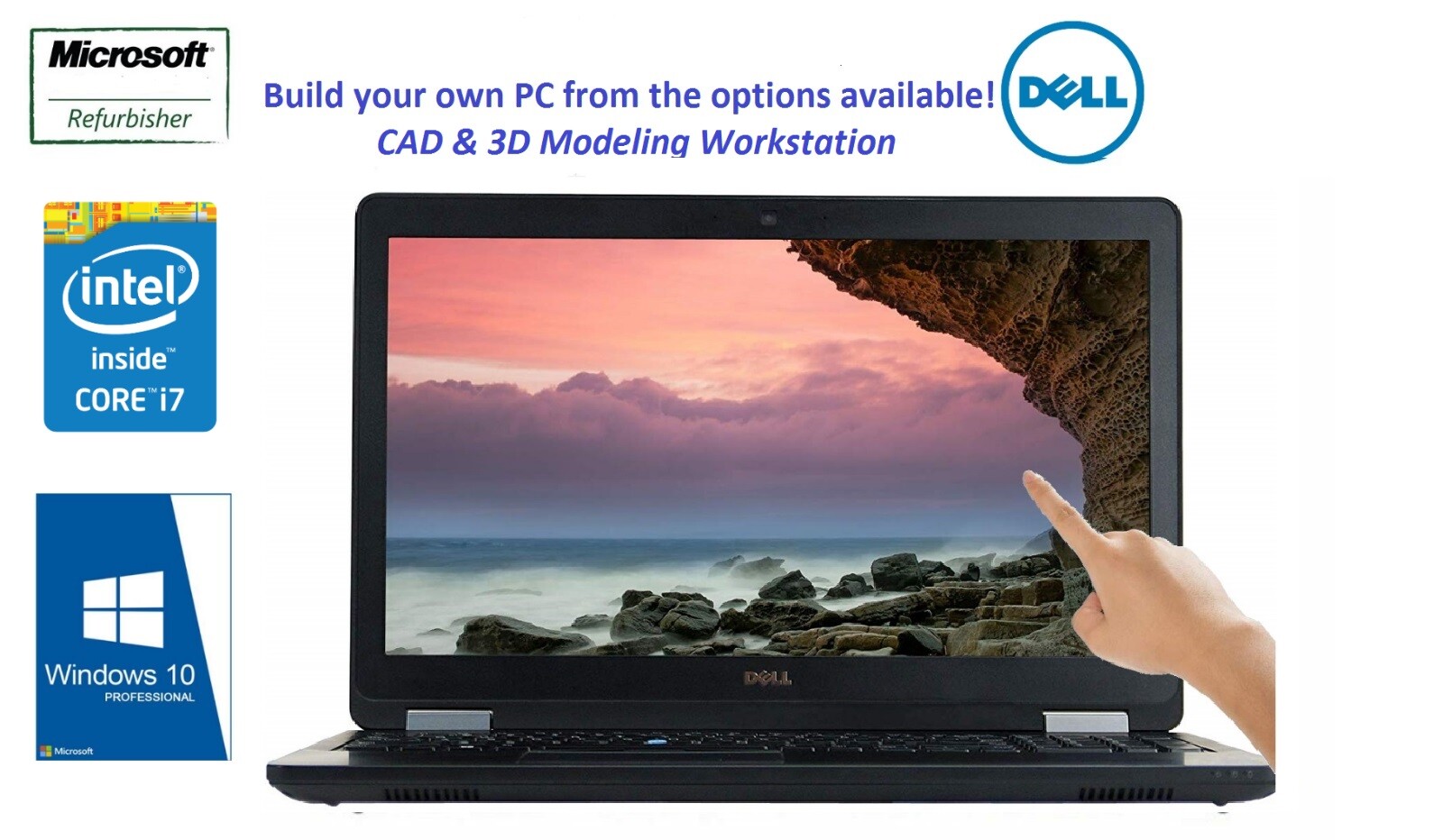 Dell Latitude E5570 Laptop 15.6" Touch Intel Core i7 up to 32GB Ram & 2TB SSHD gallery