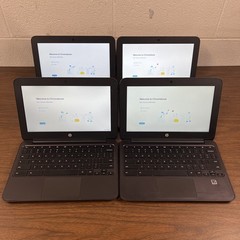 HP Chromebook 11 G4 11.6″ (N2840 – 4GB RAM – 16GB Storage) – Lot of 4