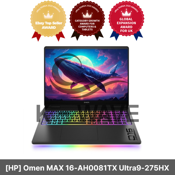 [HP] Omen MAX 16-AH0081TX Ultra9-275HX (32GB/1TB/RTX5070Ti/Win11Home) gallery