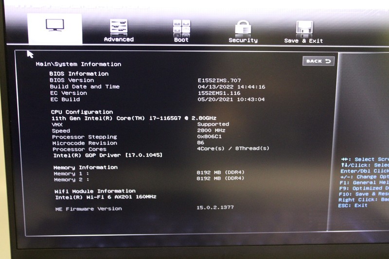 MSI Modern 15 i7-1165G7 @ 2.8 GHz 16GB RAM 512GB SSD W11P gallery