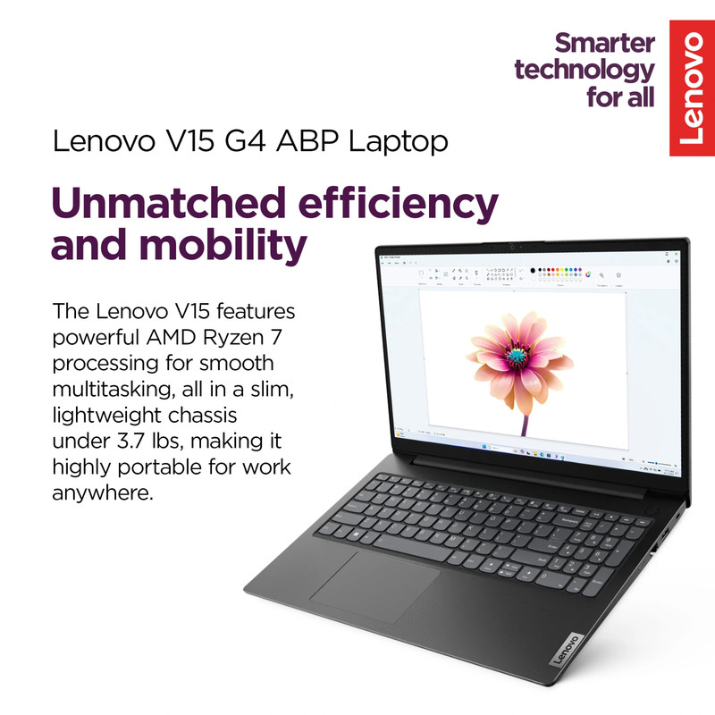 2026 Lenovo V15 Business Laptop 15.6" AMD Ryzen 7 16GB RAM 256GB SSD, Win 11 Pro gallery