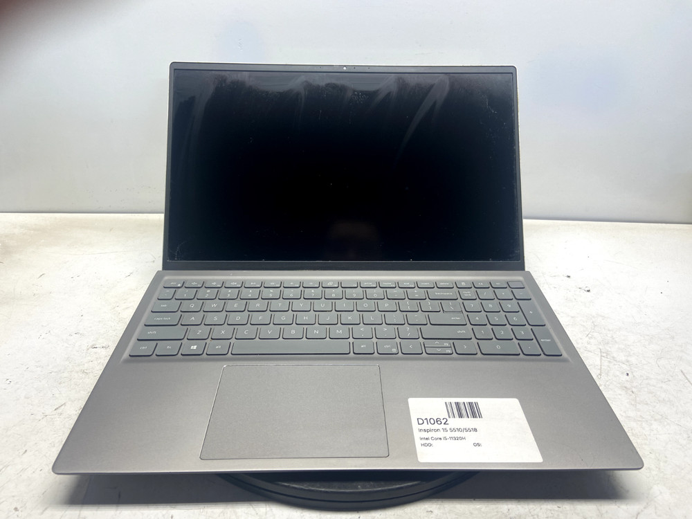 Inspiron 15 5510/5518 Intel Core i5-11320H NO RAM/NO HDD/NO BAT - FOR PARTS