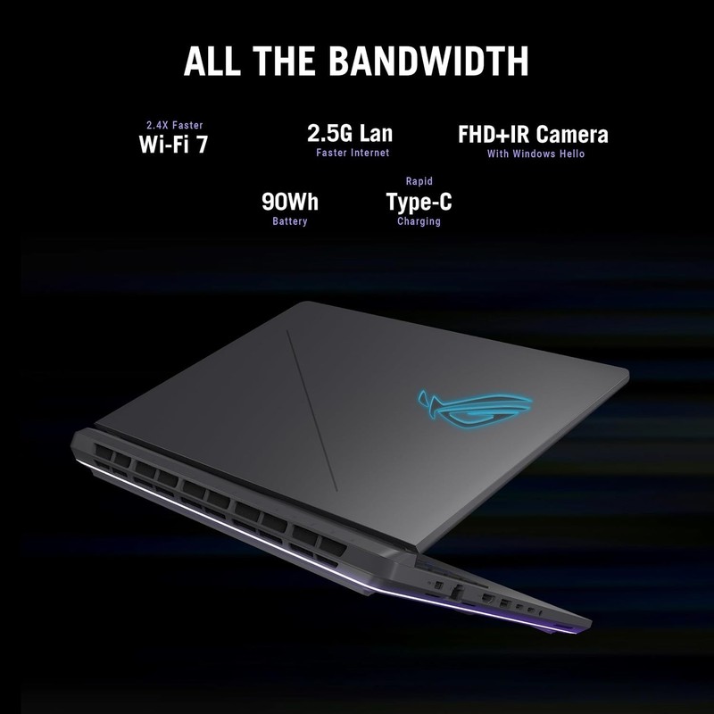 ASUS ROG Strix G16 16” WUXGA Gaming Laptop Core i7-14650HX RTX 5060 64GB 2TB SSD gallery