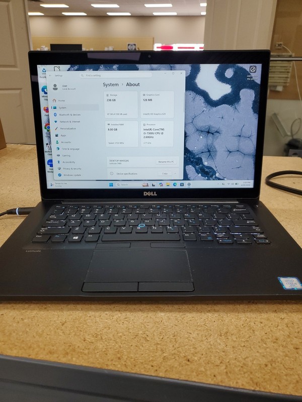 Dell Latitude 7480 14'' i5-7300U 8GB DDR4 256GB SSD Win 11 042926-10 gallery