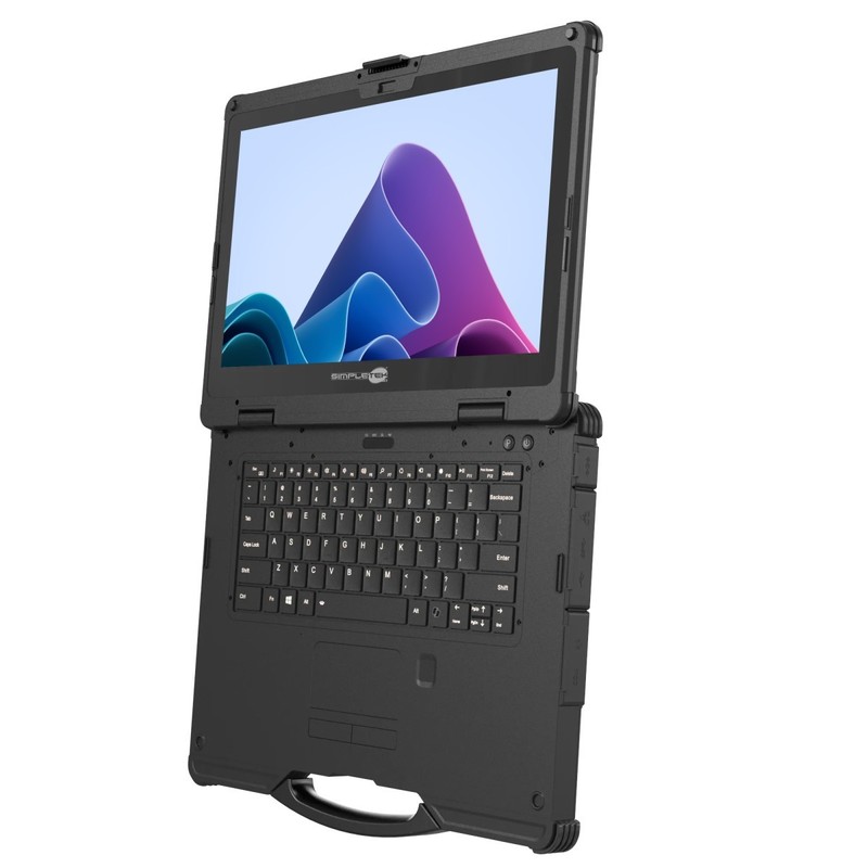 Computer Rugged I5 1235u 14 " 32gb Ddr5 960gb Touch Rs232 Serial Com W11 Pro _ gallery