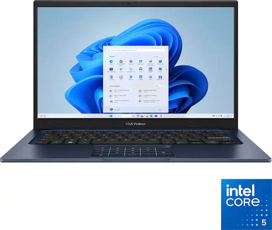 ASUS Vivobook 14" FHD Intel Core 5 120U 24GB RAM 1TB SSD Wi-Fi 6 W11H