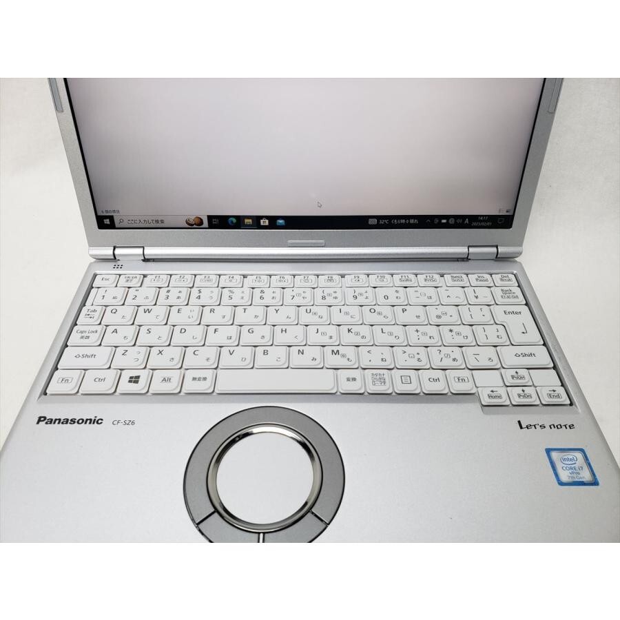 Panasonic Let's Note CF-SZ6Z16VS Core i7-7600U Windows 11 Memory 16GB SSD512GB gallery