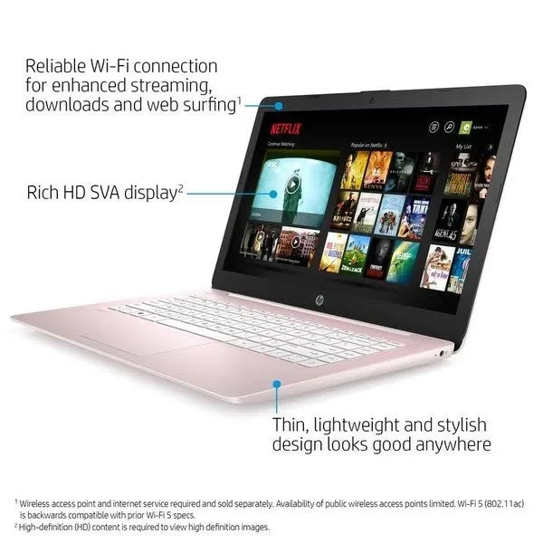 "Hp Stream 14"" Intel Celeron 4GB/64gb Laptop 14-cb172wm Brand NEW Condition gallery
