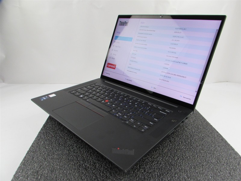 LENOVO THINKPAD P1 (GEN 5) 4K TOUCH I7-12800H 512GB 16GB RAM RTX A1000 WIN 11 gallery