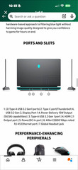 alienware laptop m15 R6, Dark Side of the Moon, upgraded ram