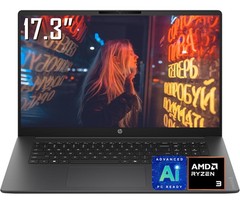 HP OmniBook 3 17.3″ FHD IPS AI Business Laptop AMD Ryzen 3 30 8GB LPDDR5 1TB SSD