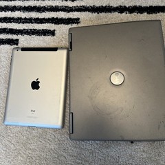 Vintage Dell Latitude D600 and Apple iPad 1st Generation 64GB SILVER