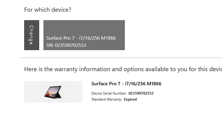Microsoft Surface Pro 7 (1866) i7-1065G7 @1.3 GHz 16GB RAM 256GB SSD No OS *READ gallery