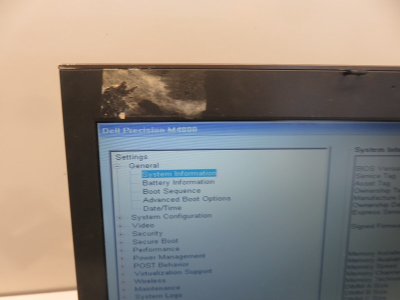 Dell Precision M4800 Laptop Intel Core i7-4800MQ 16GB 256GB SSD W10 QuadroK1100M gallery