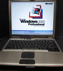 Dell 1200mhz Windows 98se/Dos Ultra Compatibility laptop computer