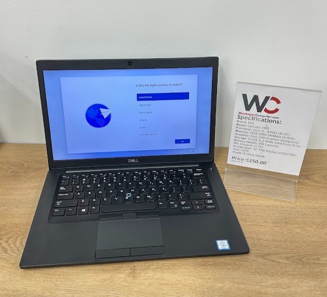Dell Latitude 7490 Core i5 8th Gen, 16GB DDR4, Intel UHD, 512GB SSD 2018 TOUCH! gallery