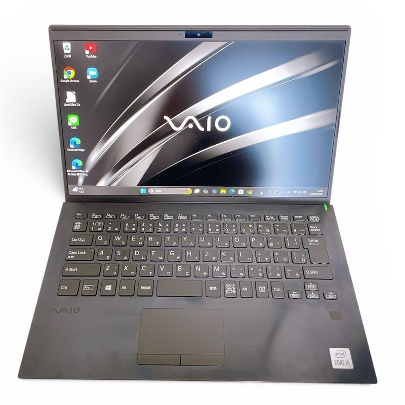VAIO VJPK13C11N(SX14) i5-1035G1 Intel UHD 8GB SSD 256GB 14.0"FHD Win11 JP Layout gallery