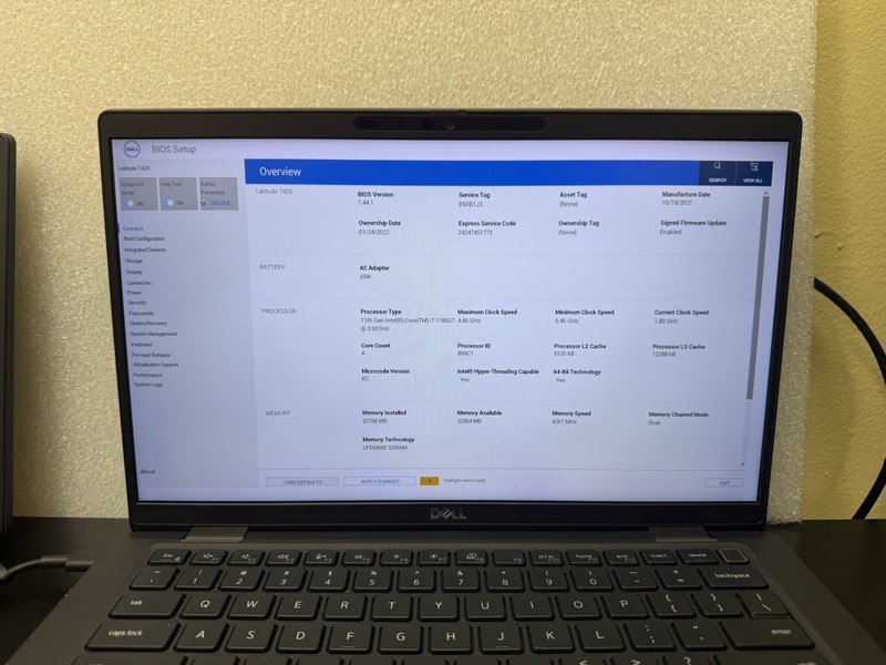 Lot of 5 Dell Latitude 7420 14" Touch | Core i7-1185G7 | 32GB RAM | BIOS Locked gallery