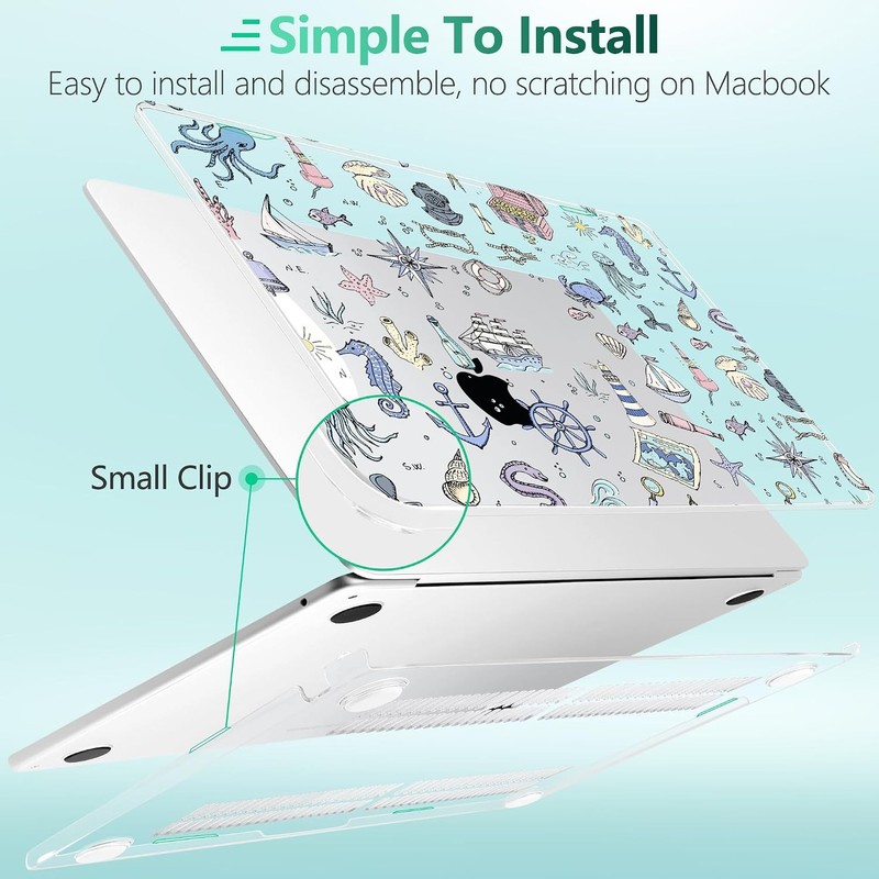MacBook Air 15 inch Case 2026 2025-2023 M5 M4 M3 M2 Released A3448 A3241 A3114 A gallery