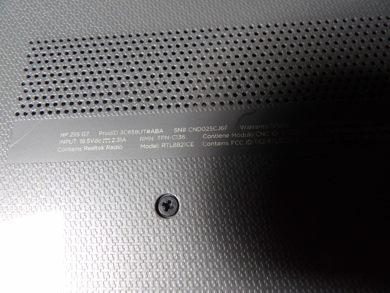 HP 255 G7 NOTEBOOK AMD RADEON A6-9225 R4 8GB RAM **NO HD/ NO CADDIE/ NO OS gallery