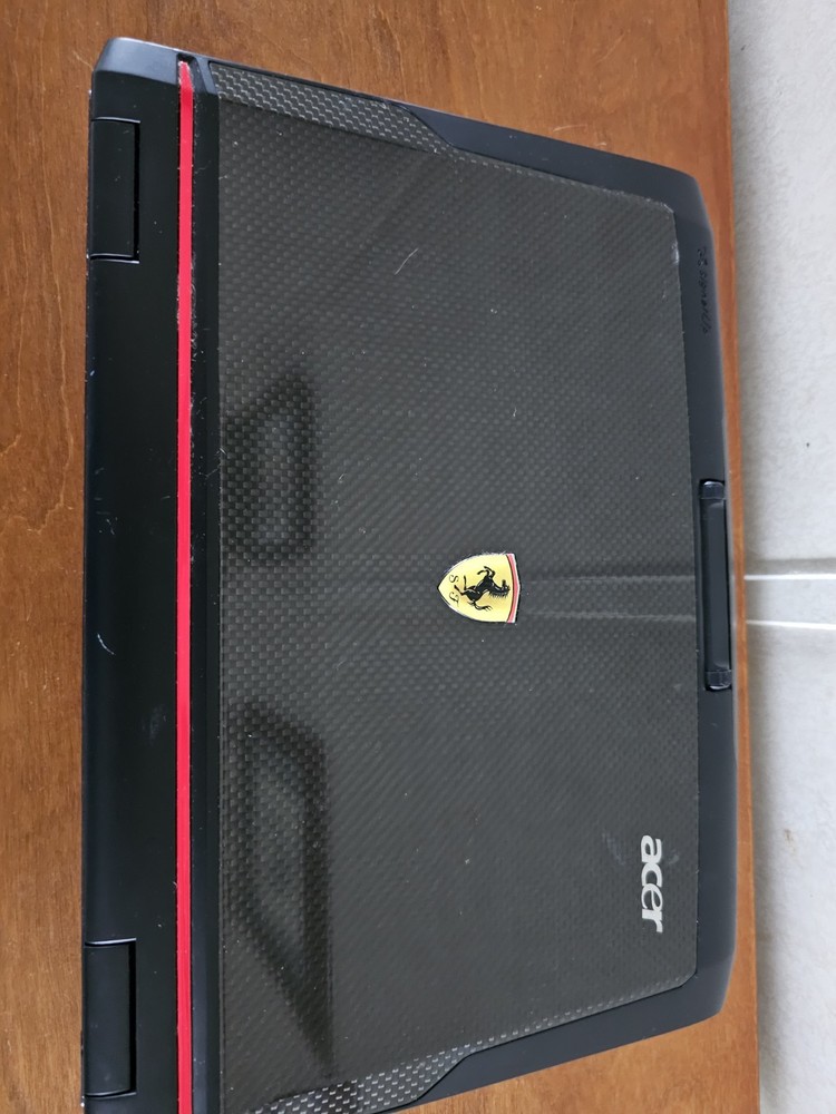 Acer Ferrari 1000 Laptop Complete! Please Read Description