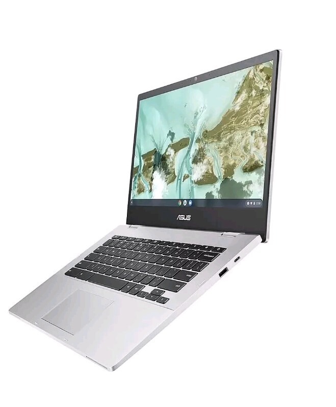 NEW In Box. Asus Chromebook 14" Screen, 64GB Memory, Intel Celeron. gallery