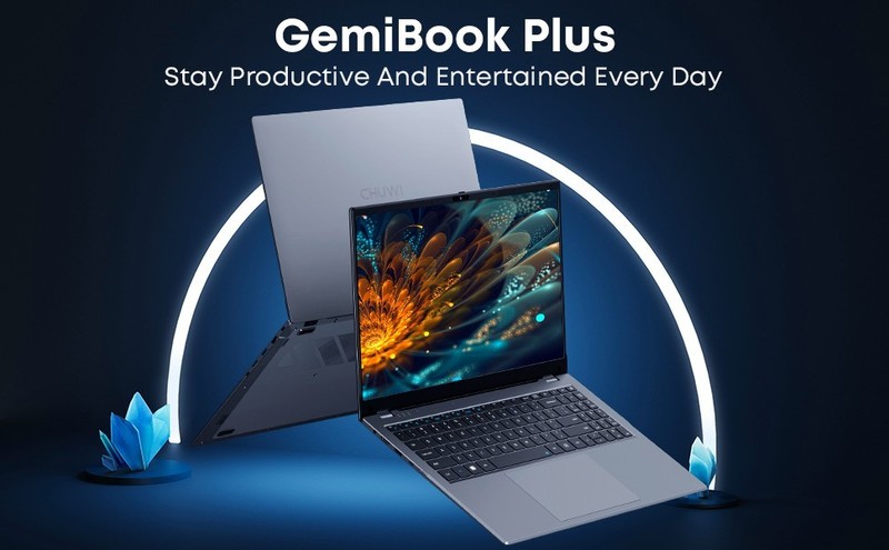 CHUWI 15.6'' GemiBook Plus Laptop Intel N100 8GB DDR5 256GB SSD Windwos 11 PC gallery