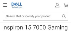 Dell Inspiron 15 7000 Gaming 15.6in i7 13th 256GB SSD 512GB HDD W10