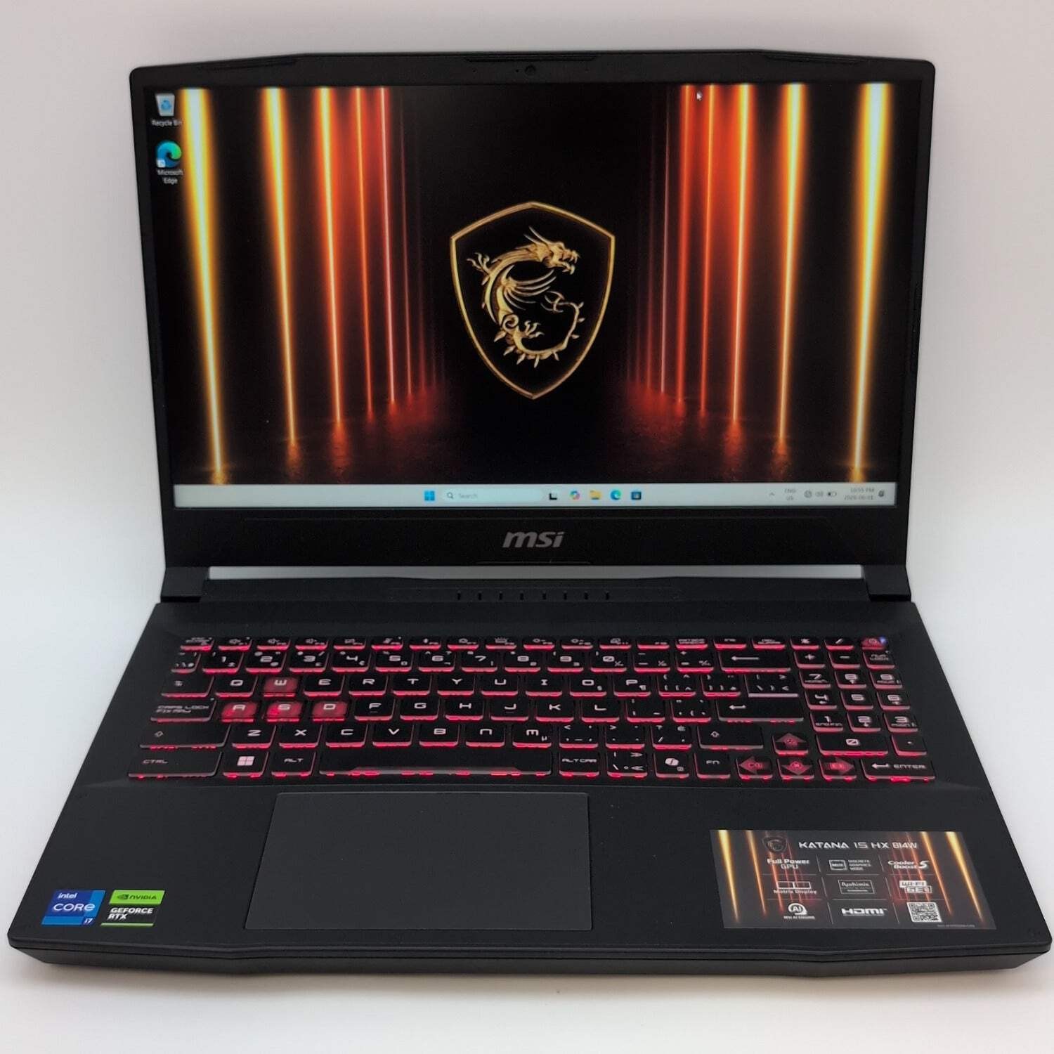 MSI Katana 15 HX MS-1587 i7-14650HX 2.2GHz 16GB RAM 1TB SSD GeForce RTX 5050 gallery