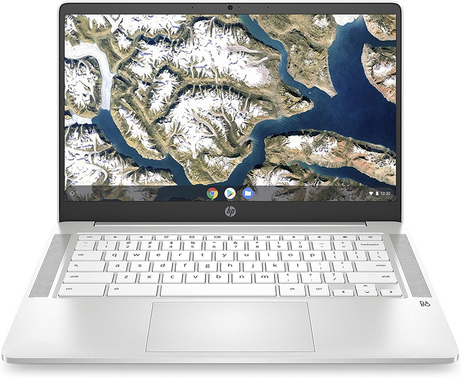 🔥NEW HP 14" WLED HD Chromebook Celeron N4000/4G/32G 14a-na0020nr Ceramic White gallery