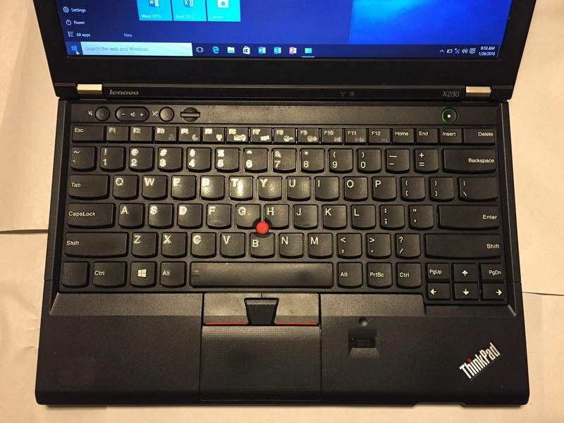 Lenovo Thinkpad X230 i5 256GB SSD 8GB RAM Windows 10 Webcam Bluetooth TN screen gallery
