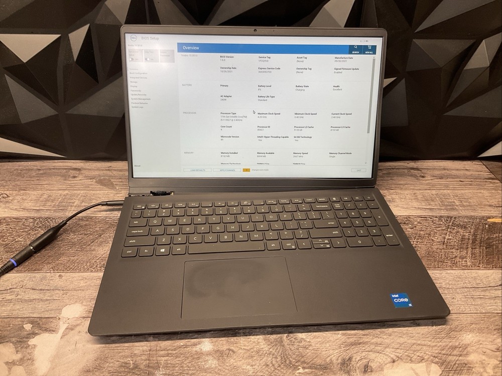 Dell Vostro 15 3510 / Intel Core i5 11th Gen / BIOS Unlocked / Parts Repair / O5