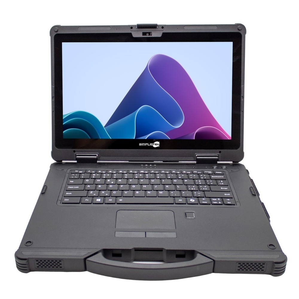Computer Rugged I7 1255u 14 " 8gb Ddr5 480gb Windows 11 Pro Rs232 Serial Com _