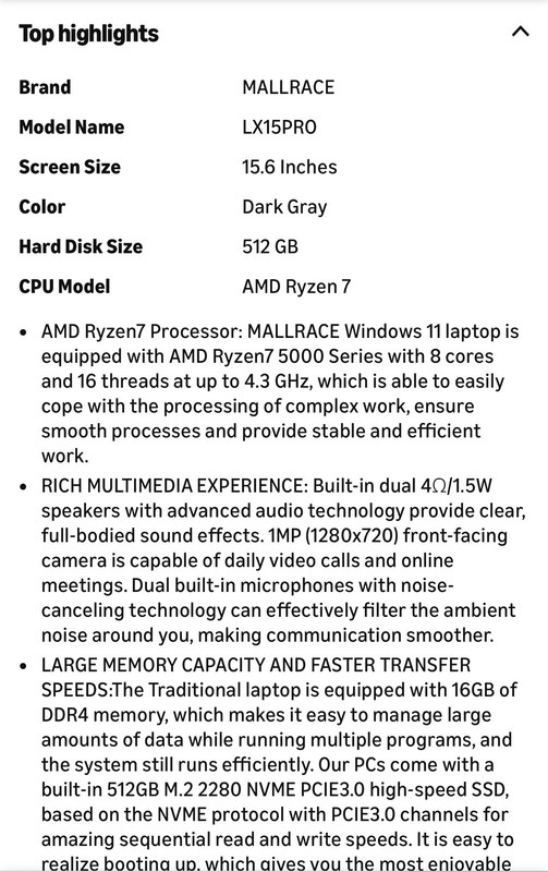 2025 Gaming Laptop with AMD Ryzen7 5000 Series(Up to 4.3GHZ,8C/16T),AMD Radeon G gallery