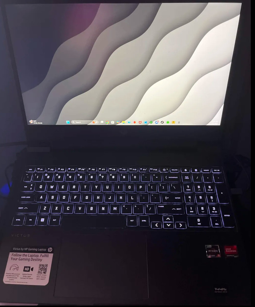 HP Victus 15-FB2063DX Ryzen 5 7535HS 32GB RAM 1 TB SSD RX 6550M Windows 11