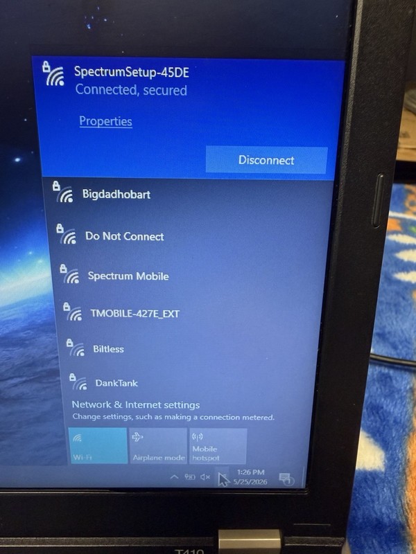 Lenovo Thinkpad T410 14.1” Win10Pro Intel i5-2.40, 4GB, 160GB, DVD-RW, Wifi #002 gallery