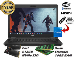Dell Latitude Laptop Core i5 Light Gaming Business 16GB RAM 512GB SSD Win11 Pro