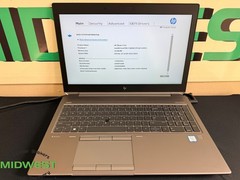 HP ZBook 15 G5 i7-8850H 2.6GHz 32GB 1TB SSD (For Parts – See Desc.)