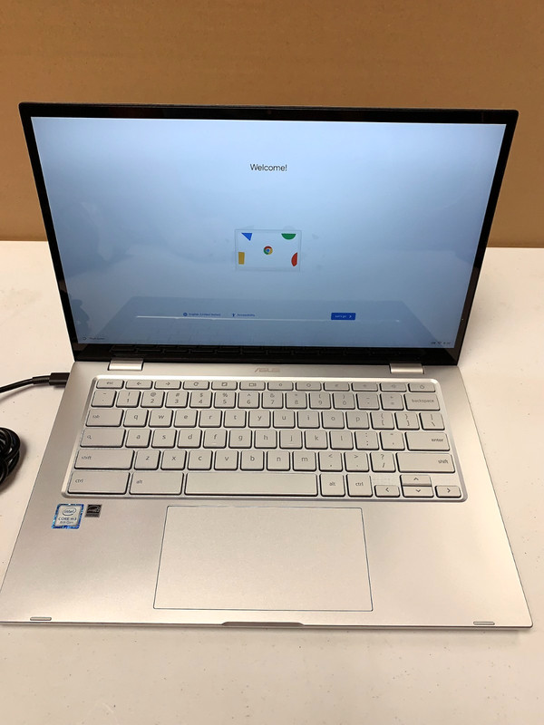 ASUS Chromebook C425TA-AS348FT 14" FHD m3-8100Y 4GB RAM 128GB 25-84A/25-87 gallery