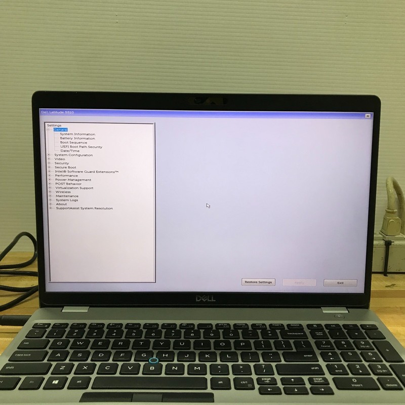 Dell Latitude 5510 15.6" Laptop Core i5-10210U 16GB RAM No SSD (Boots to BIOS) gallery