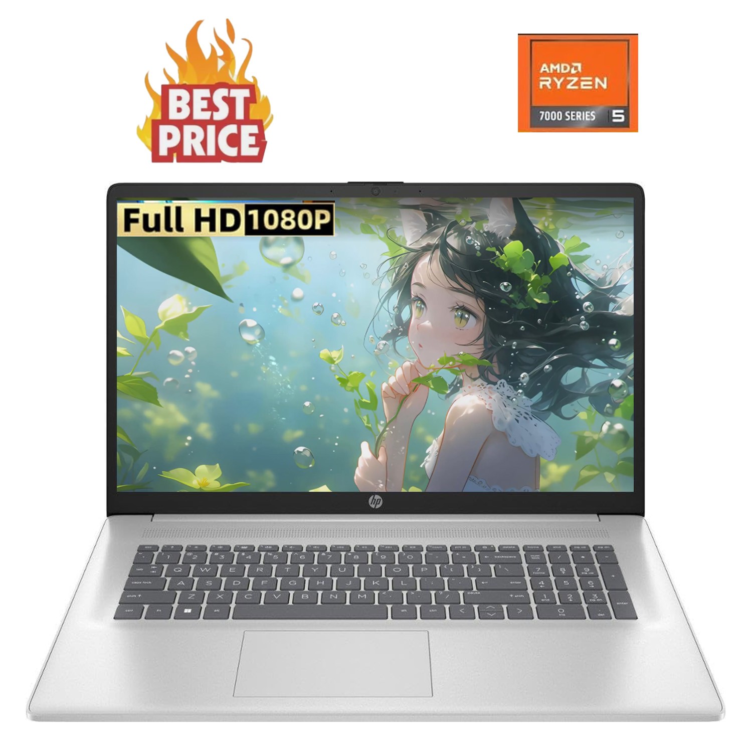 HP Laptop 17.3"FHD AMD Ryzen 5 UpTo 64GB RAM 2TB SSD Windows 11 - Fast Shipping! gallery