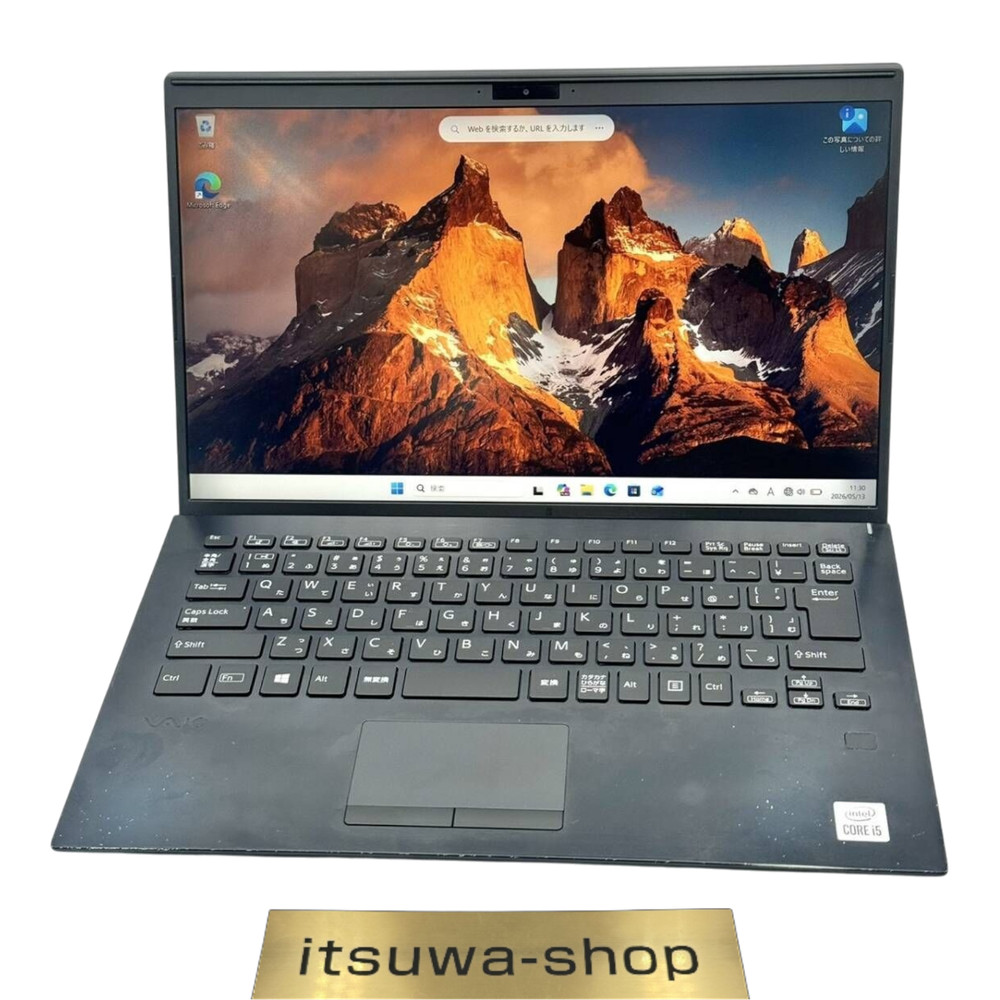 VAIO Pro PK VJPK13C12N Core i5-1035G1 1.30GHz 16GB SSD 256GB 13" FHD Win 11 Pro