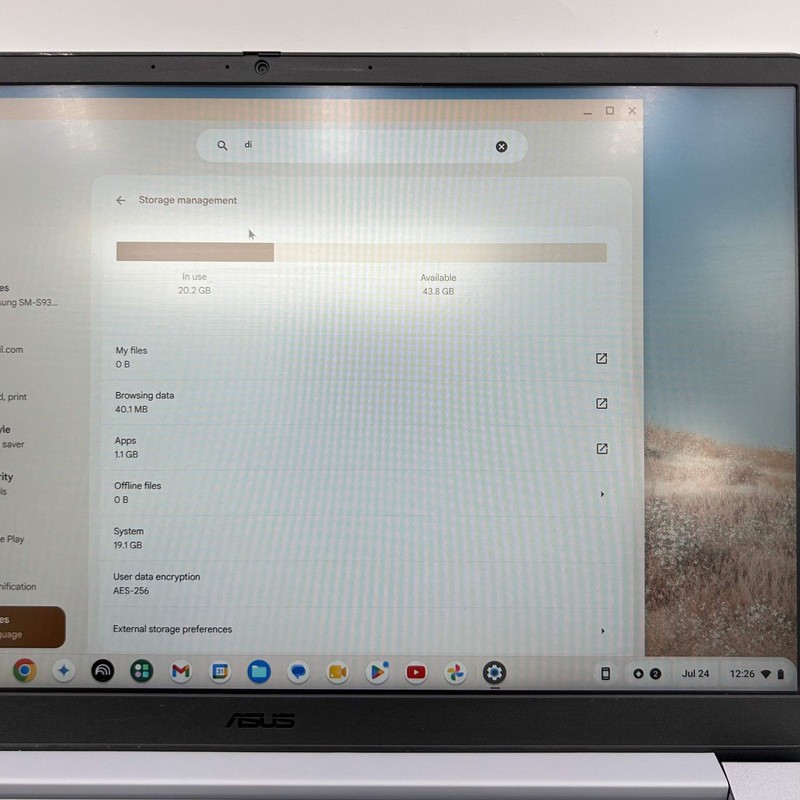 Asus Chromebook CX1 CX1405CKA-CL464 14" Celeron N4500 1.1GHz 4GB RAM 64GB SSD gallery