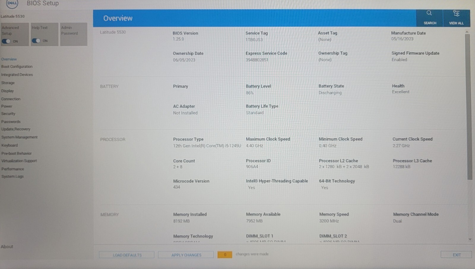 Dell Latitude 5530 | i7 12th Gen | 16 GB RAM | P104F001 | Grade B gallery